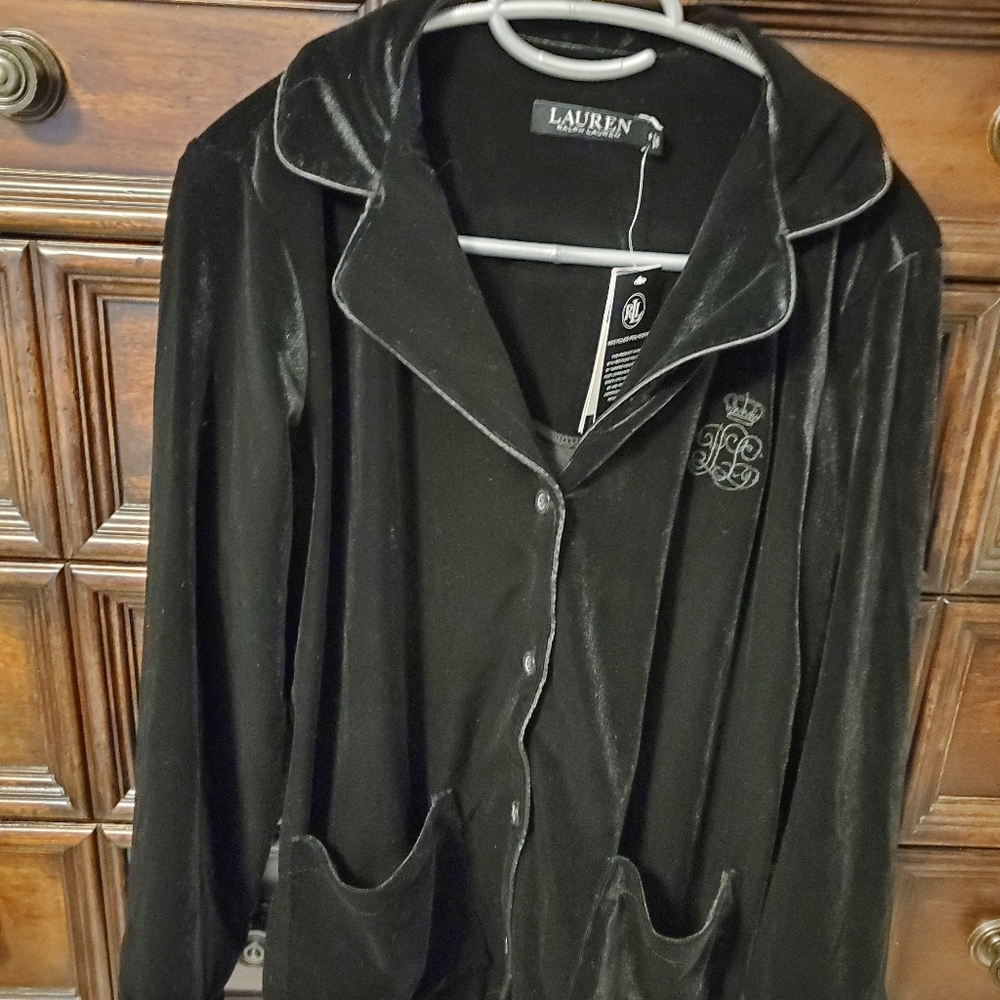 Black Velvet Pajamas